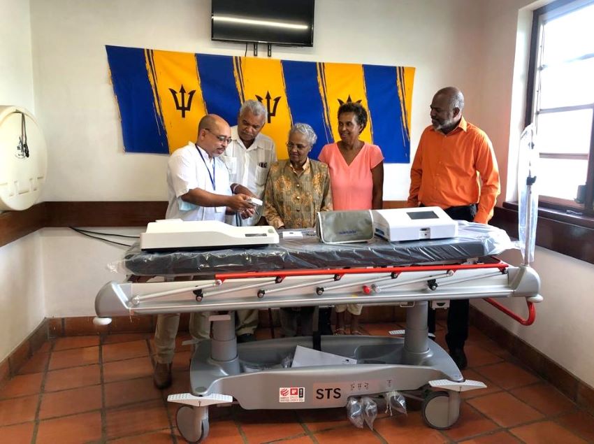 Frederick Miller Polyclinic Receives Medical Equipment