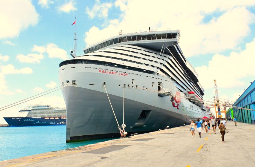 Barbados Welcomes Virgin Voyages’ Valiant Lady To Its Shores