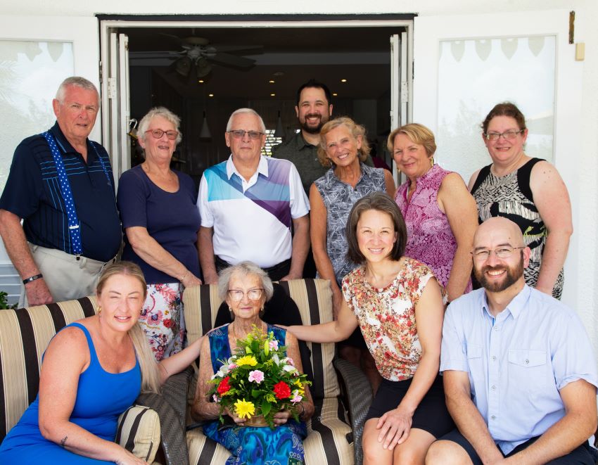 Repeat Long-Stay Visitor Celebrates 100th Birthday On Island