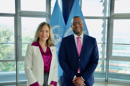 Ambassador Wilson Meets New WMO Secretary General