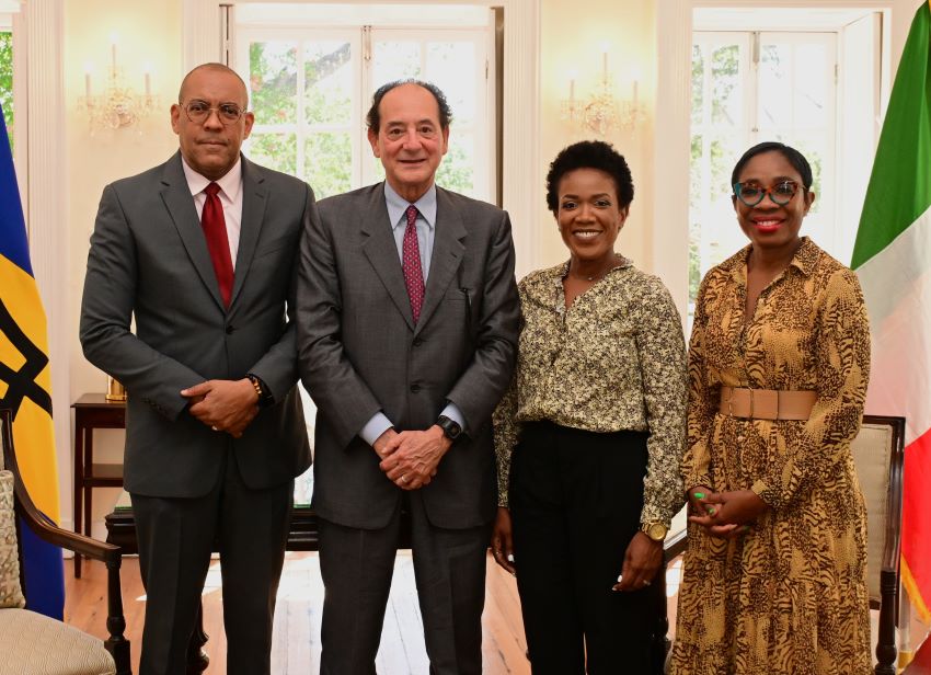 Italy Committed To Strengthening Relations With Barbados