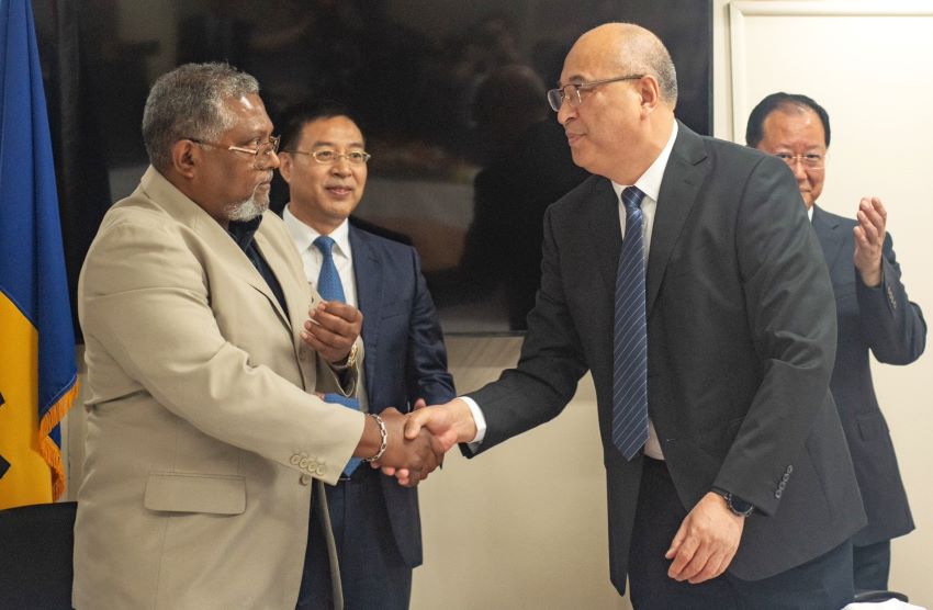 Barbados & China Sign Agricultural Agreements