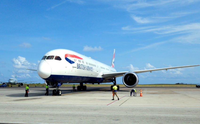 BA Introduces 787-10 Dreamliner Aircraft To Barbados