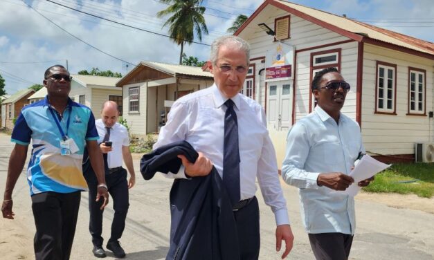 Incoming COP29 President Visits Holetown & Six Men’s Beaches