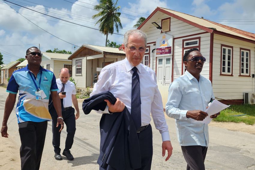 Incoming COP29 President Visits Holetown & Six Men’s Beaches