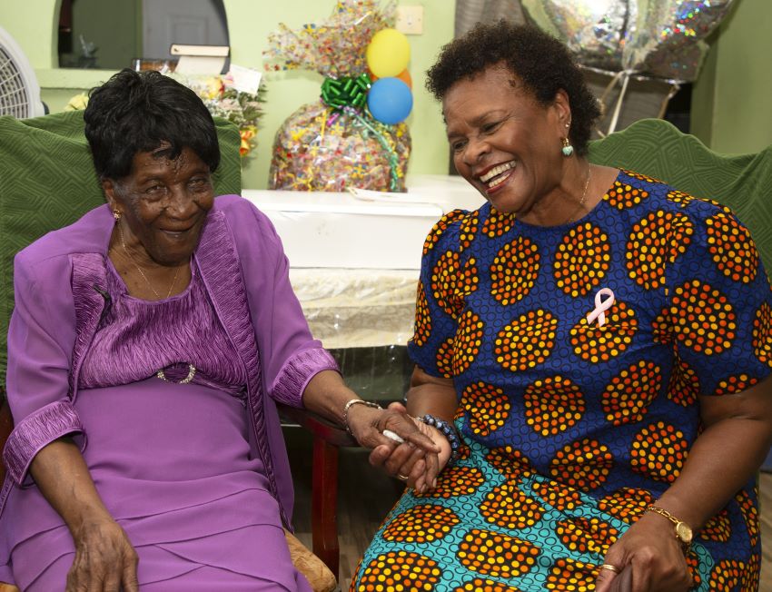 Centenarian Thanks God For Life & Longevity