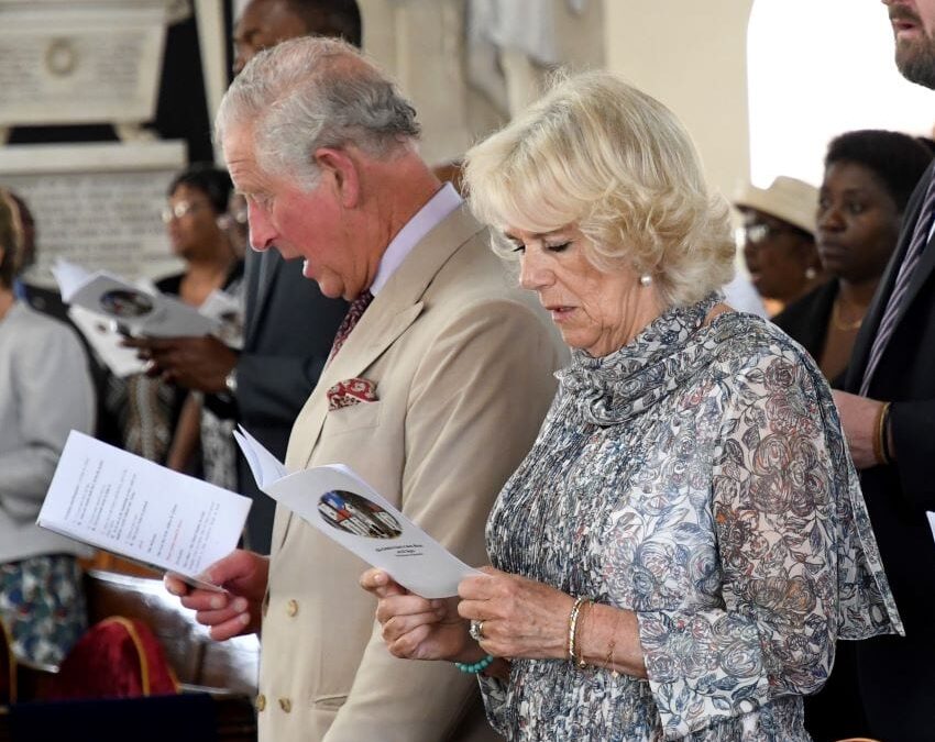 Royals Attend Church Service